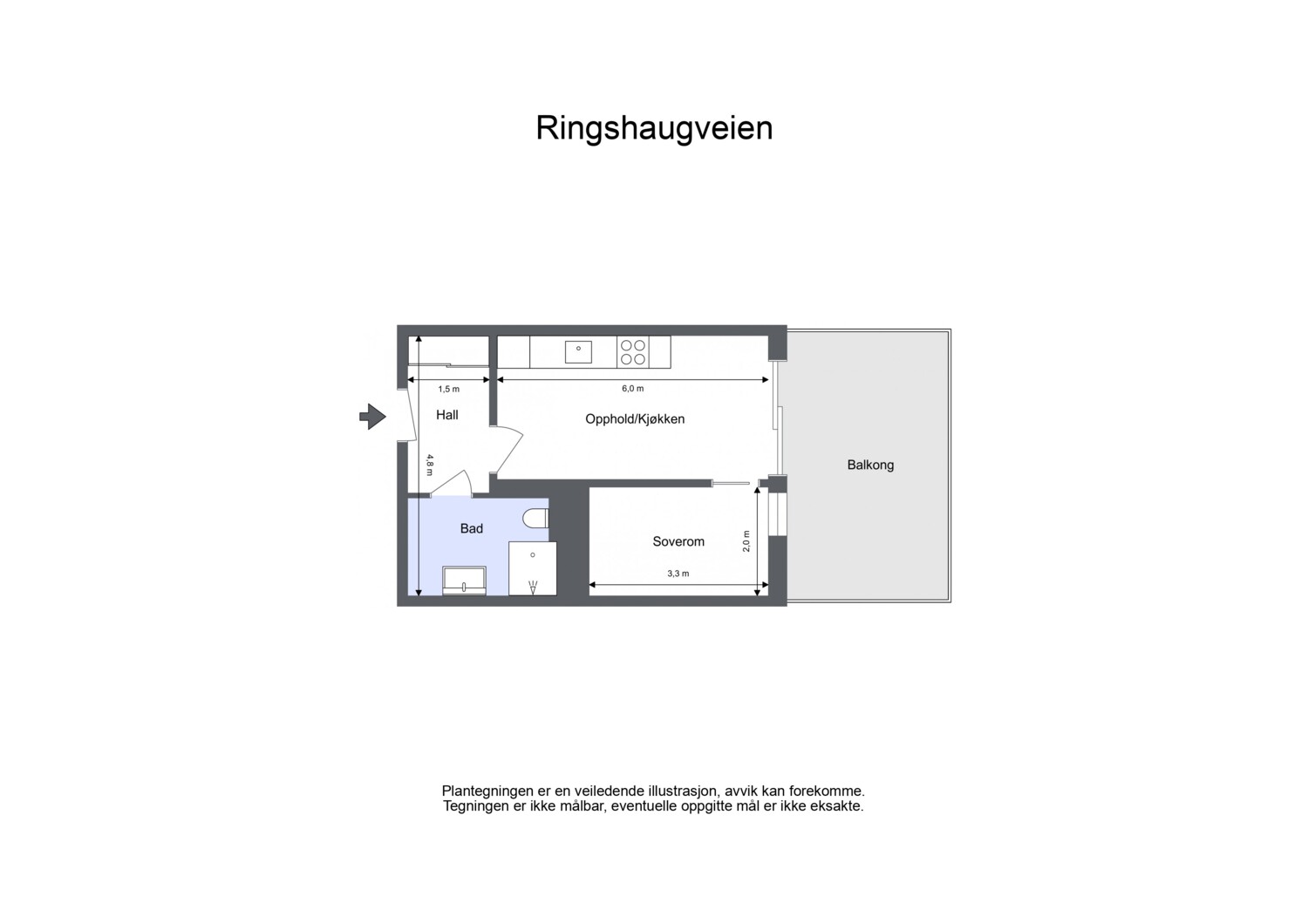 Bilde 2 av Ringshaugveien 12, leilighet B-311