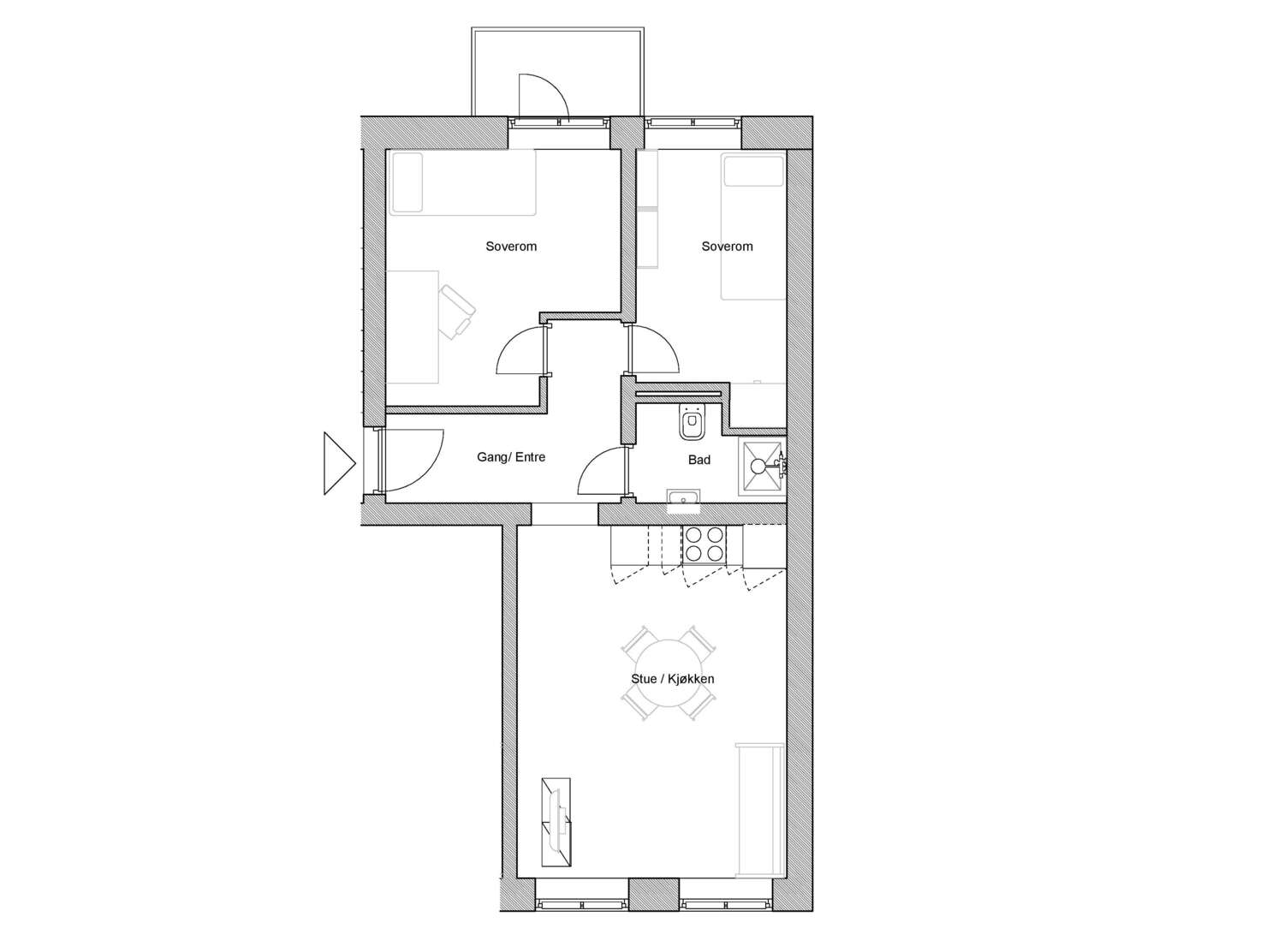 Bilde 2 av Sannergata 7 A - Andel 4 - mappe