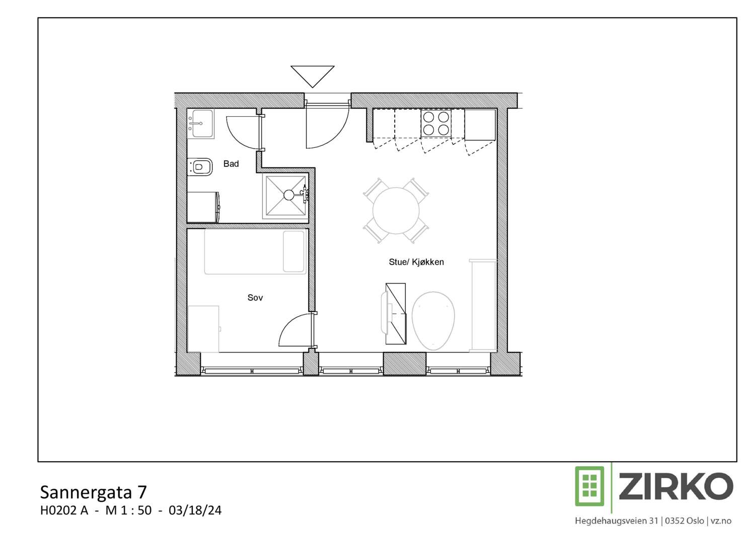 Bilde 2 av Sannergata 7 A - Andel 5 - mappe